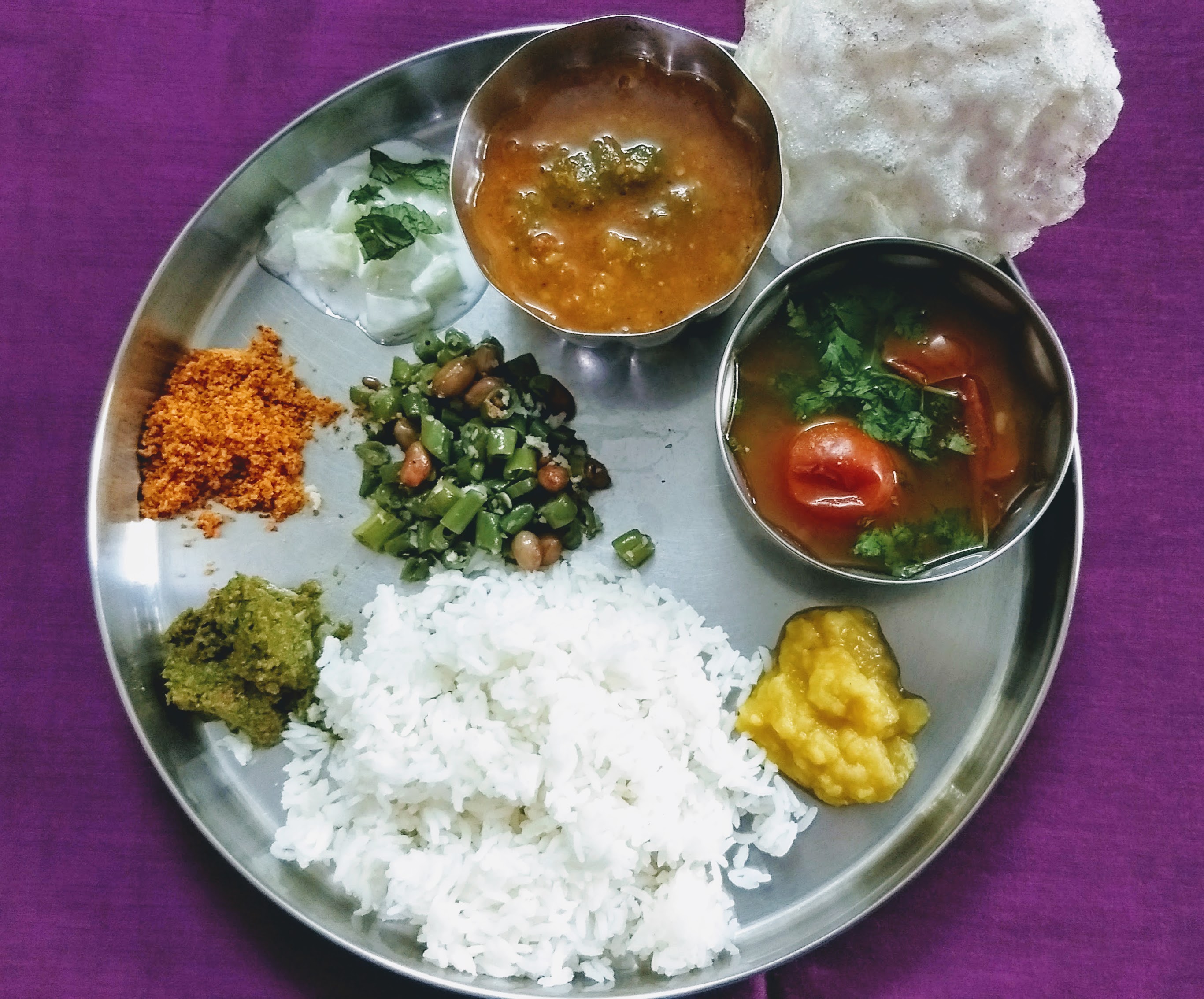 Home cooked Indian lunch tiffin service